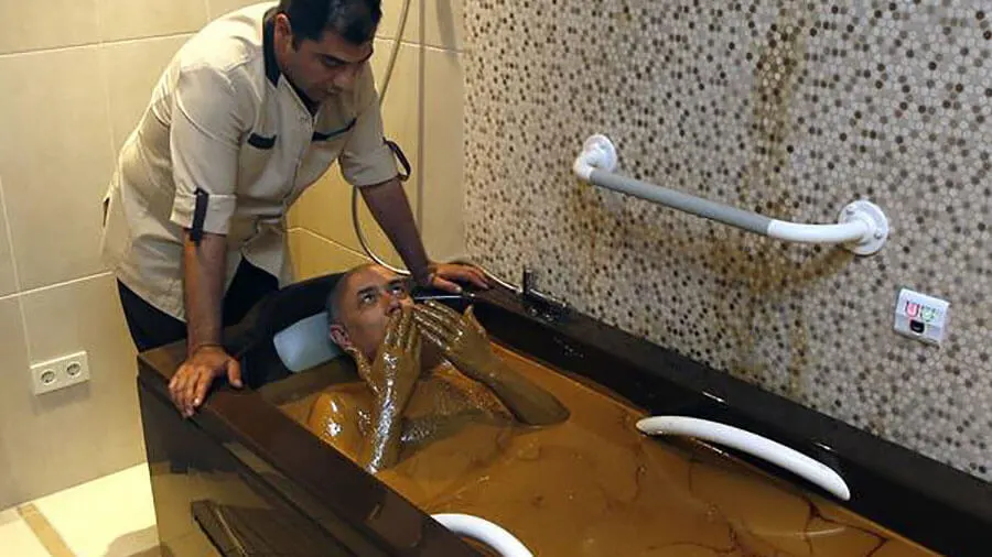 ⛰ Нафталан ванналары