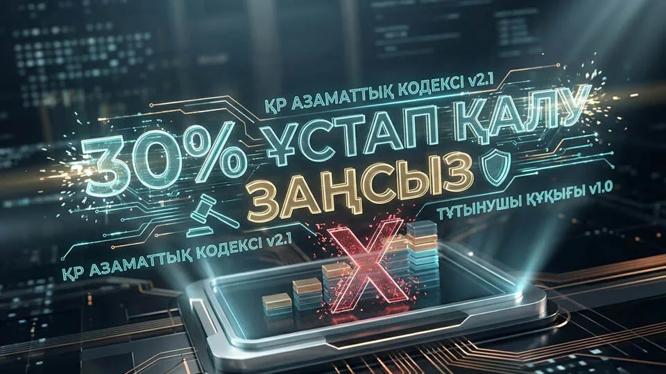 Шипажайдан мерзімінен бұрын кету: 30% ұстап қалу заңды ма?