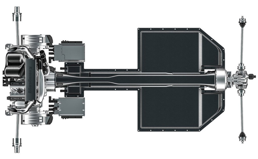 Koenigsegg Gemera техникалық бөлігі