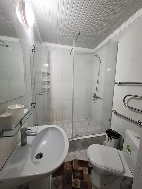 Маржан Су Сарыағаш шипажайы. Жартылай люкс номері, 1 бөлме, 3 орын