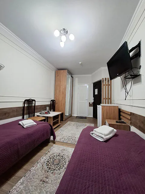 Маржан Су Сарыағаш шипажайы. Жартылай люкс номері, 1 бөлме, 2 орын