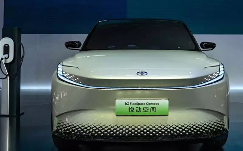 Шанхай 2023 автокөрмесінің Concept</ экспонаттары Toyota bz FlexSpace Concept
